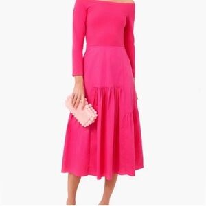 Tuckernuck Camellia Pink Marissa Dress Size Medium with Pockets!!